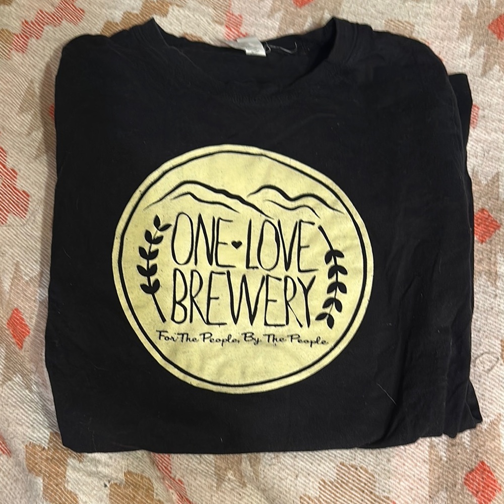 Black One Love T-Shirt for Women